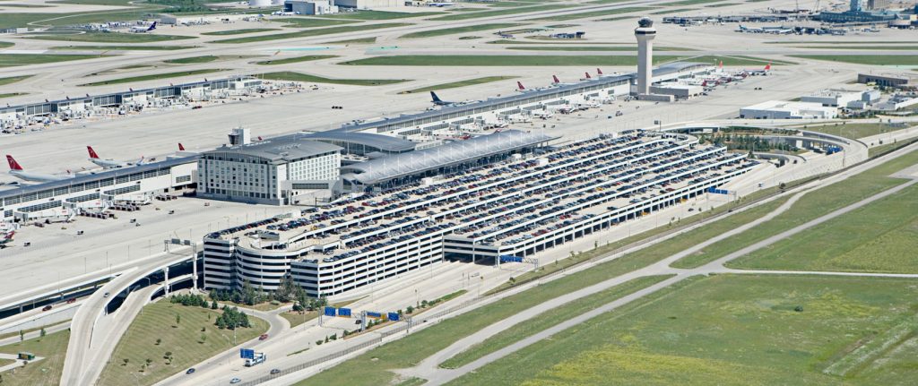 Detroit Metro Airport Parking Structure Restoration