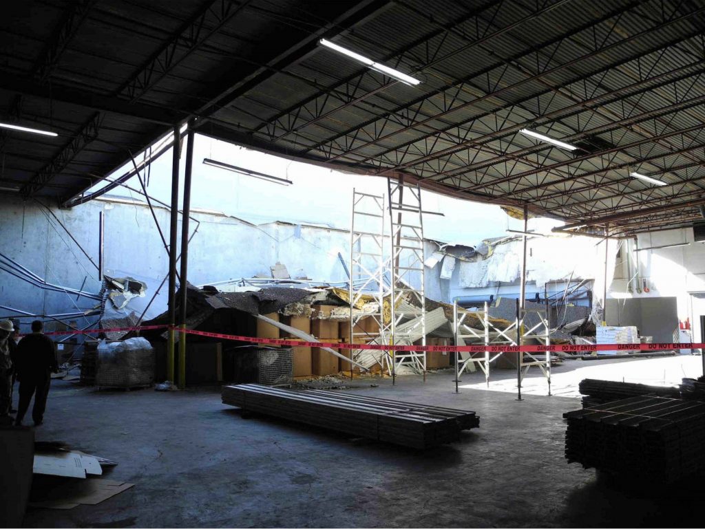 Litigation Case for Roof Structure Collapse