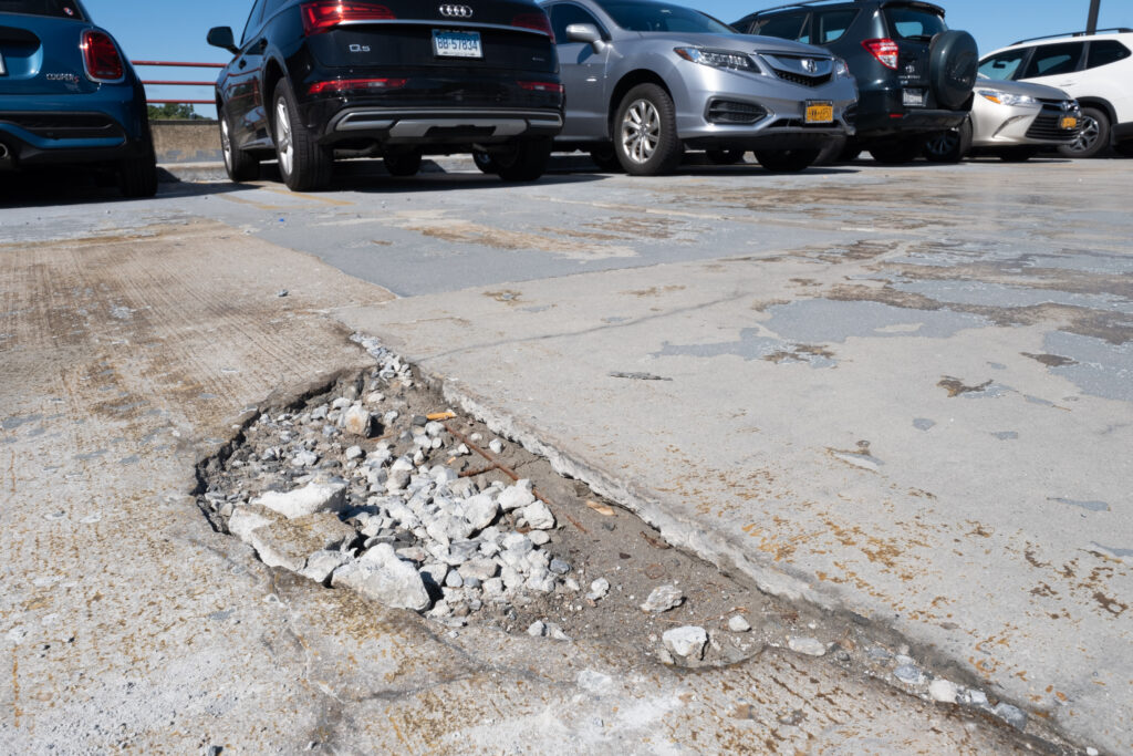 Before – spalling and corrosion