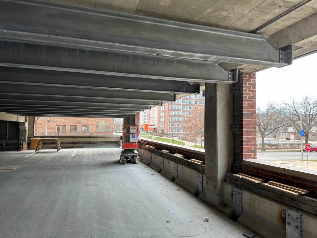 University of Illinois at Urbana Champaign C7 and C10 Parking Structure Rehabilitation_Image_6